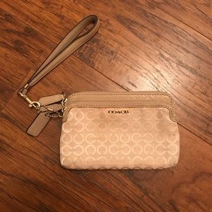 Coach wristlet